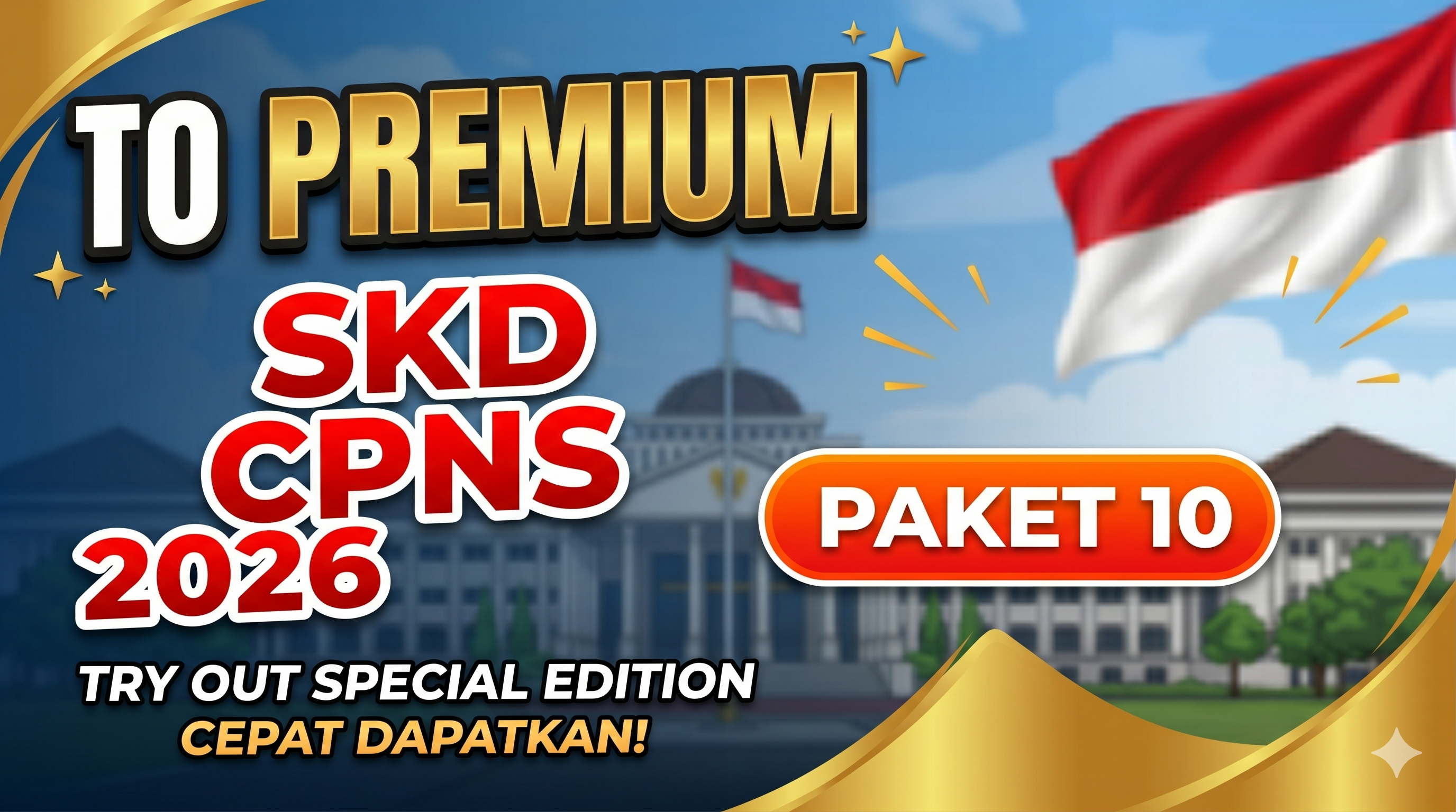 TO PREMIUM SKD CPNS 2026 - PAKET 10