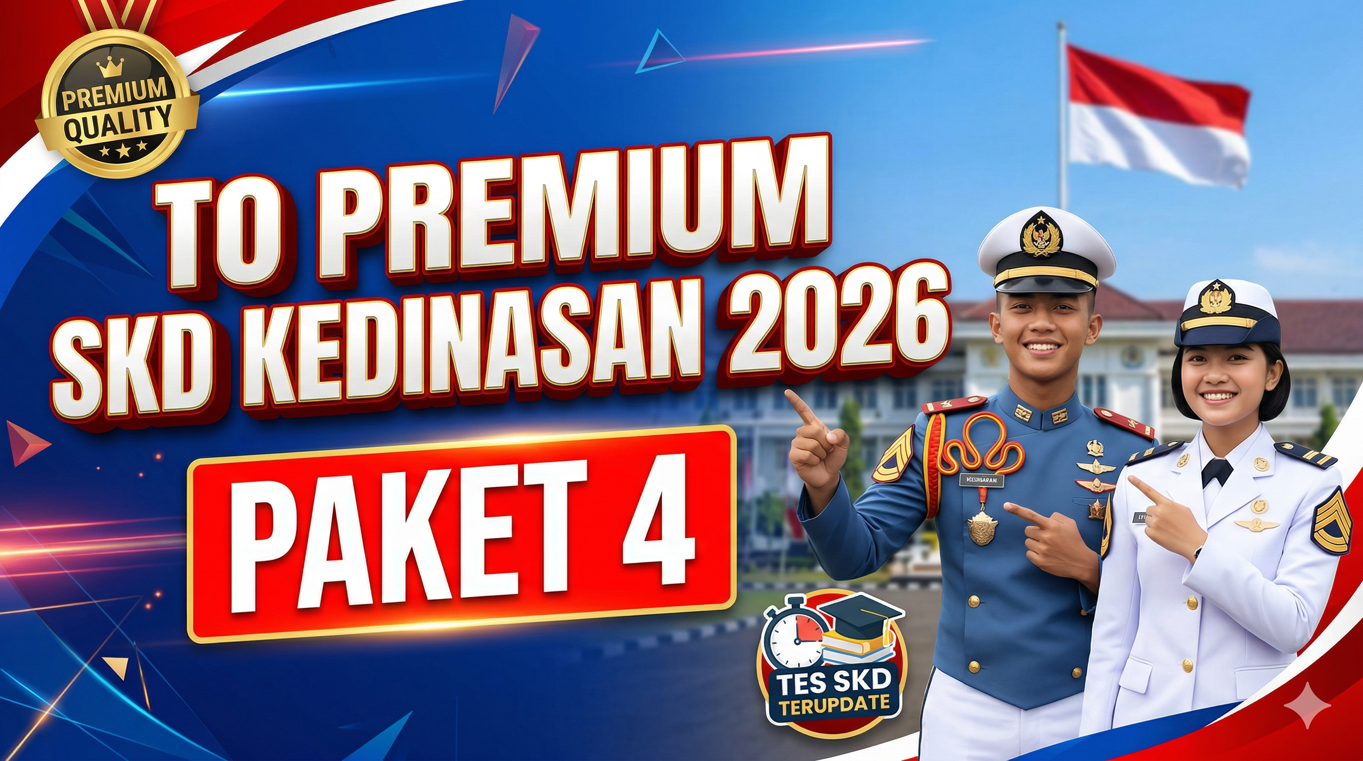 TO PREMIUM SKD KEDINASAN 2026 - PAKET 4
