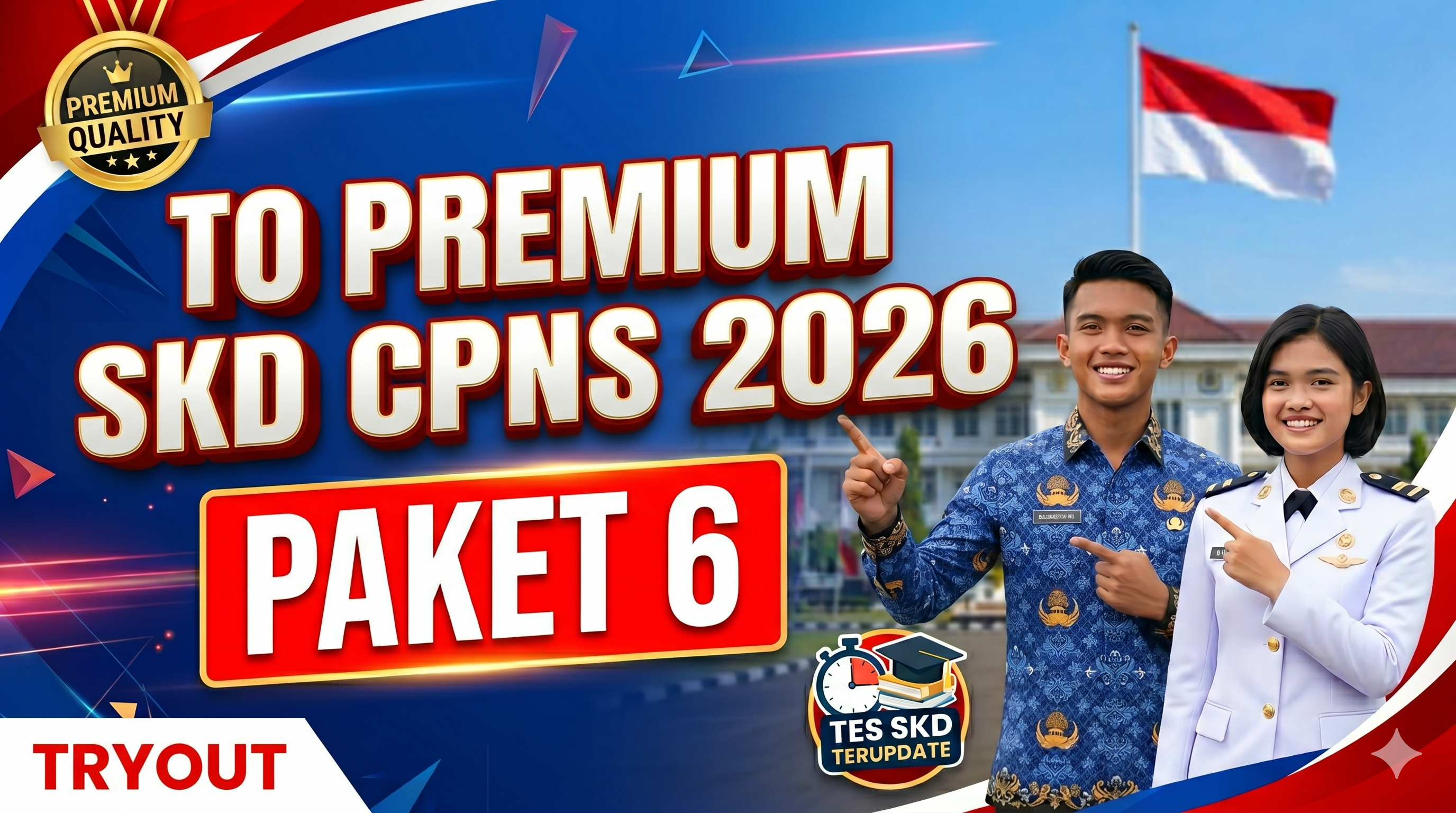 TO PREMIUM SKD CPNS 2026 - PAKET 6