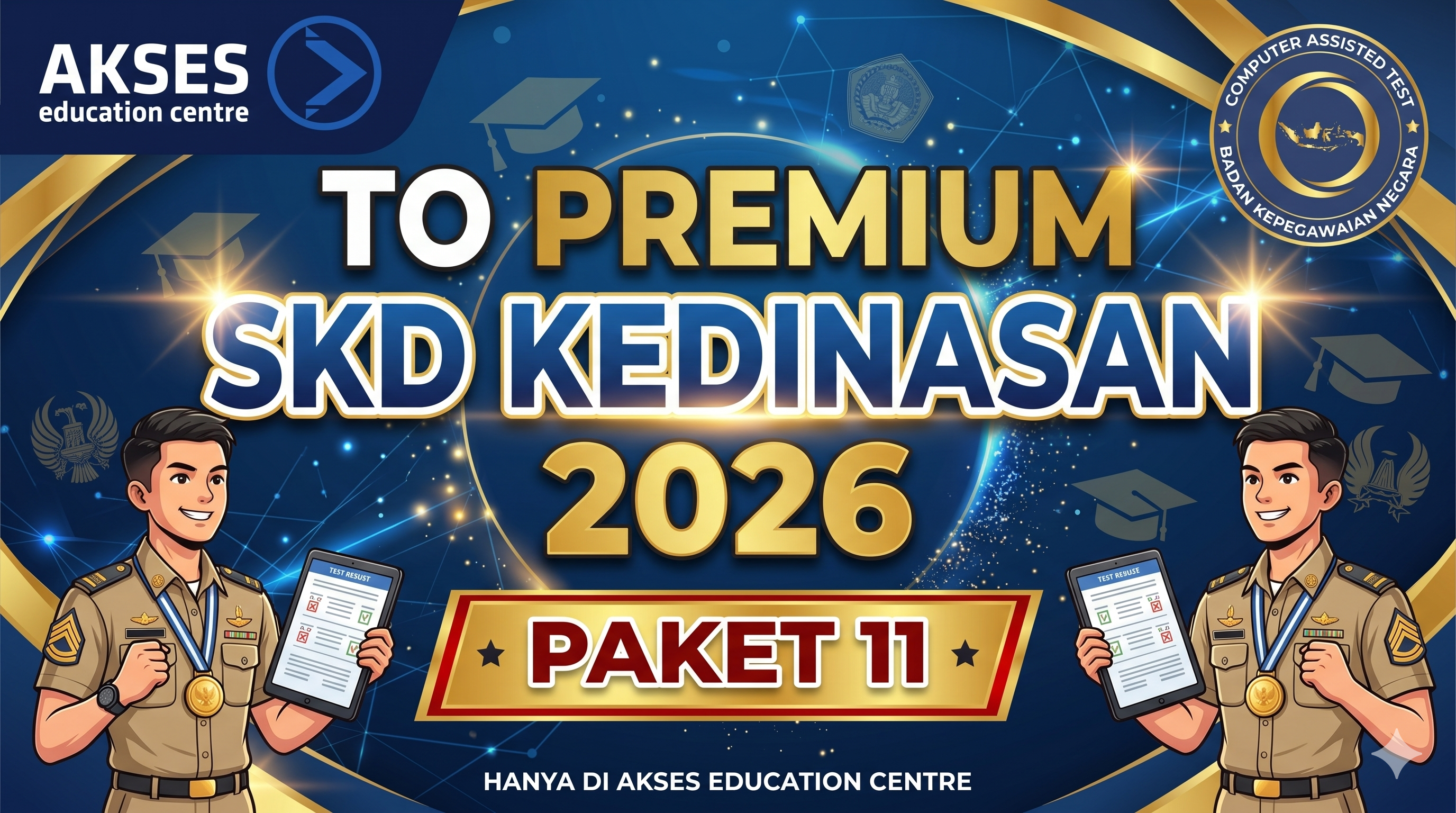 TO PREMIUM SKD KEDINASAN 2026 - PAKET 11