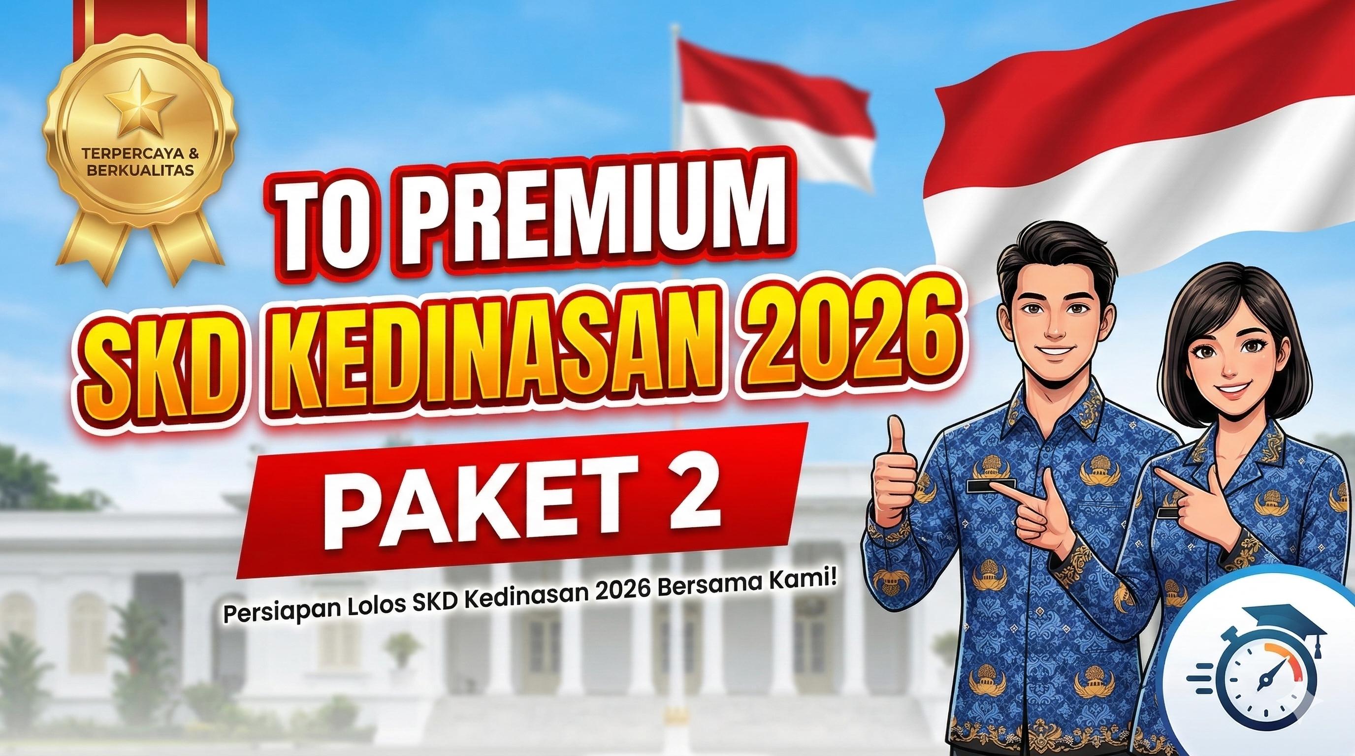 TO PREMIUM SKD KEDINASAN 2026 - PAKET 2