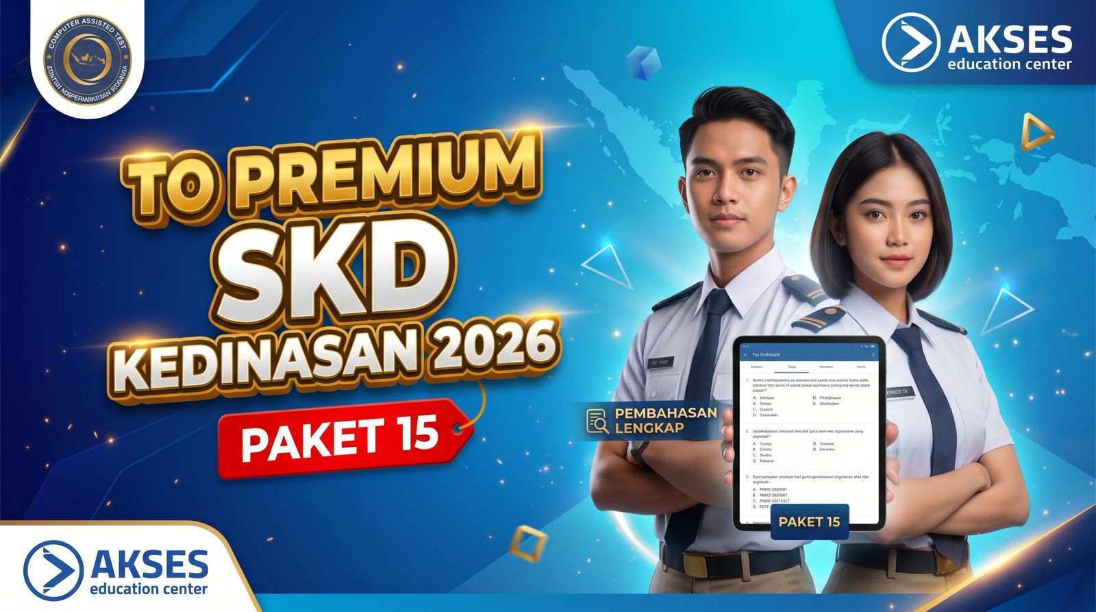TO PREMIUM SKD KEDINASAN 2026 - PAKET 15