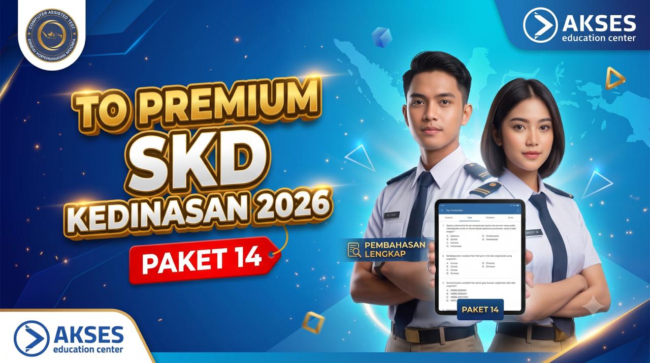 TO PREMIUM SKD KEDINASAN 2026 - PAKET 14